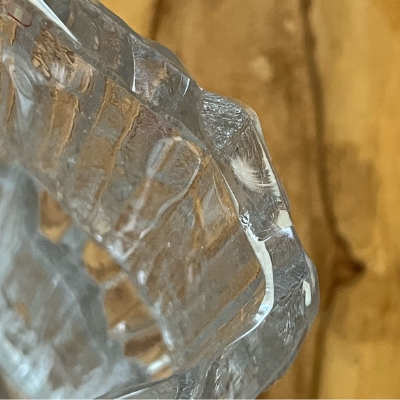 RARE-Vintage Iittala 1967 Tapio Wirkkala MCM signed  Alpine vase art glass - Picture 6 of 8